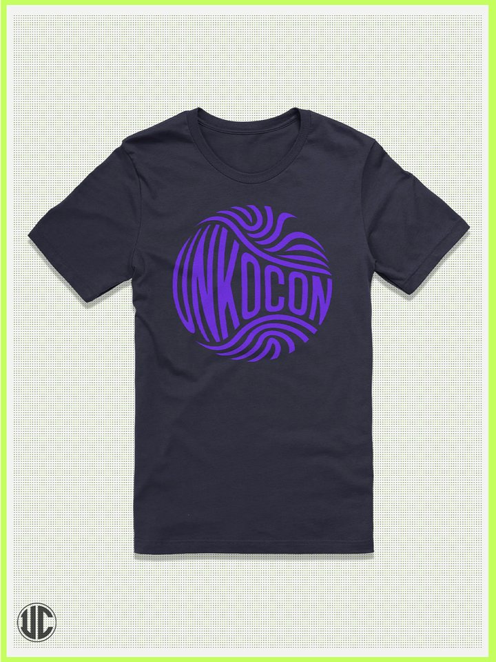 UnkoCon Wave Spiral Logo T-Shirt product image (1)