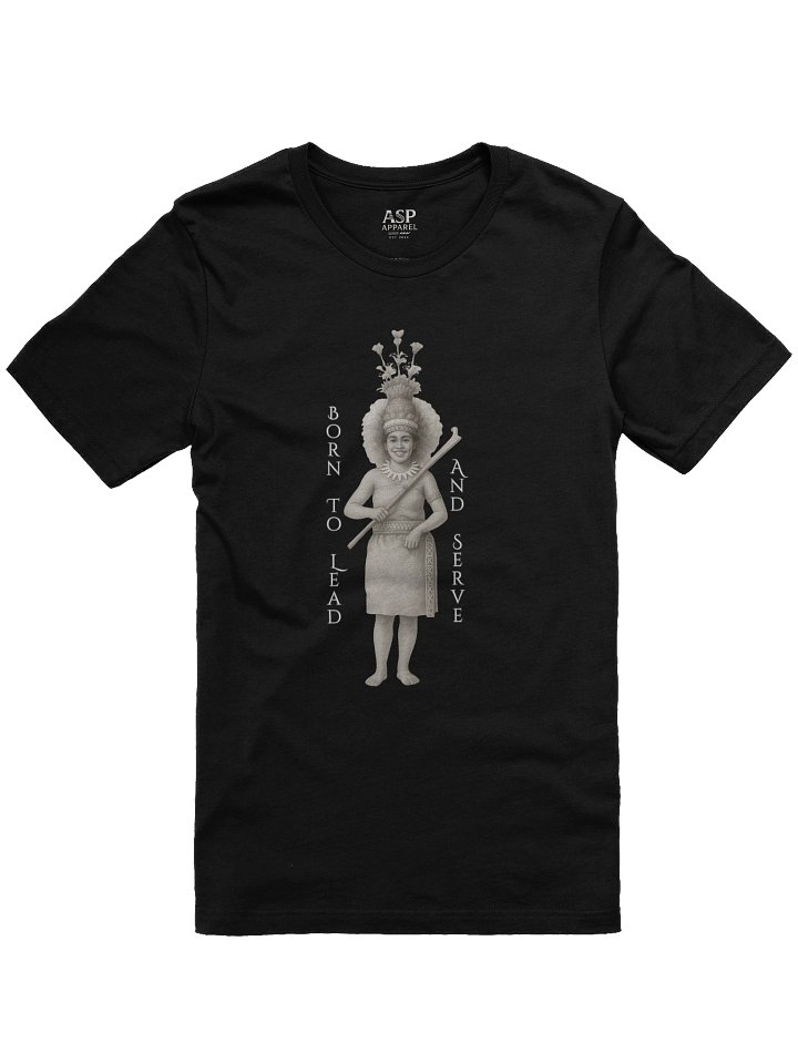 Traditional Samoan Taupou T-Shirt – Cultural Island Design | Fa’aSamoa Heritage Tee by ASP Apparel product image (1)
