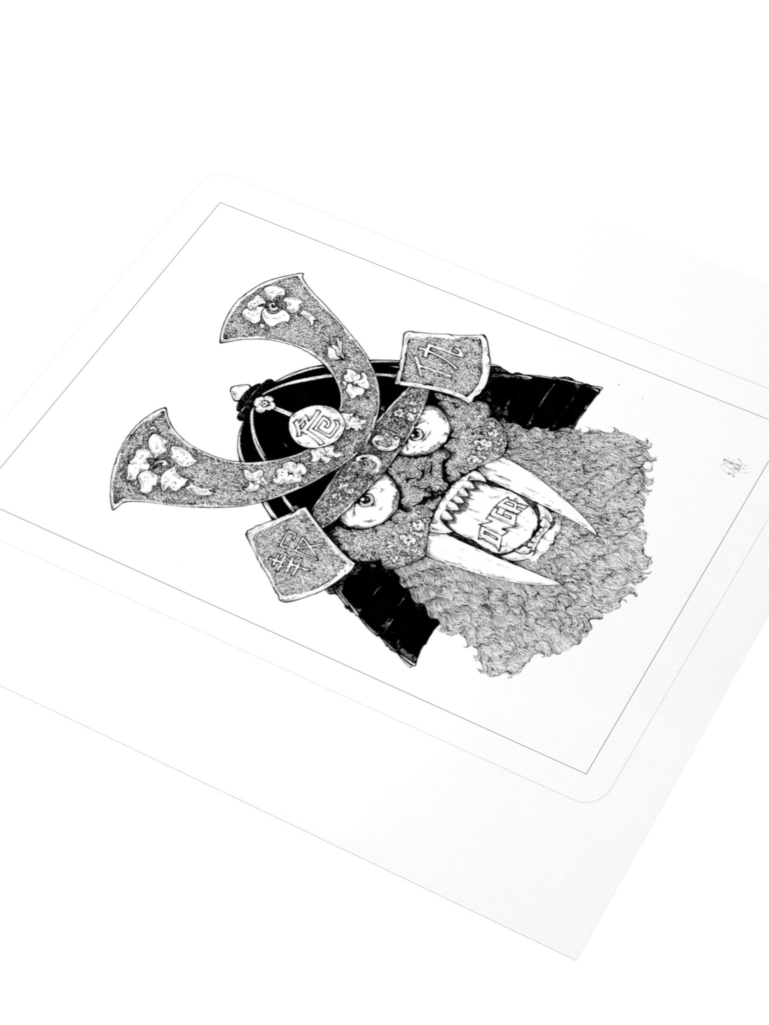 DNGR Oni Samurai Sticker product image (3)