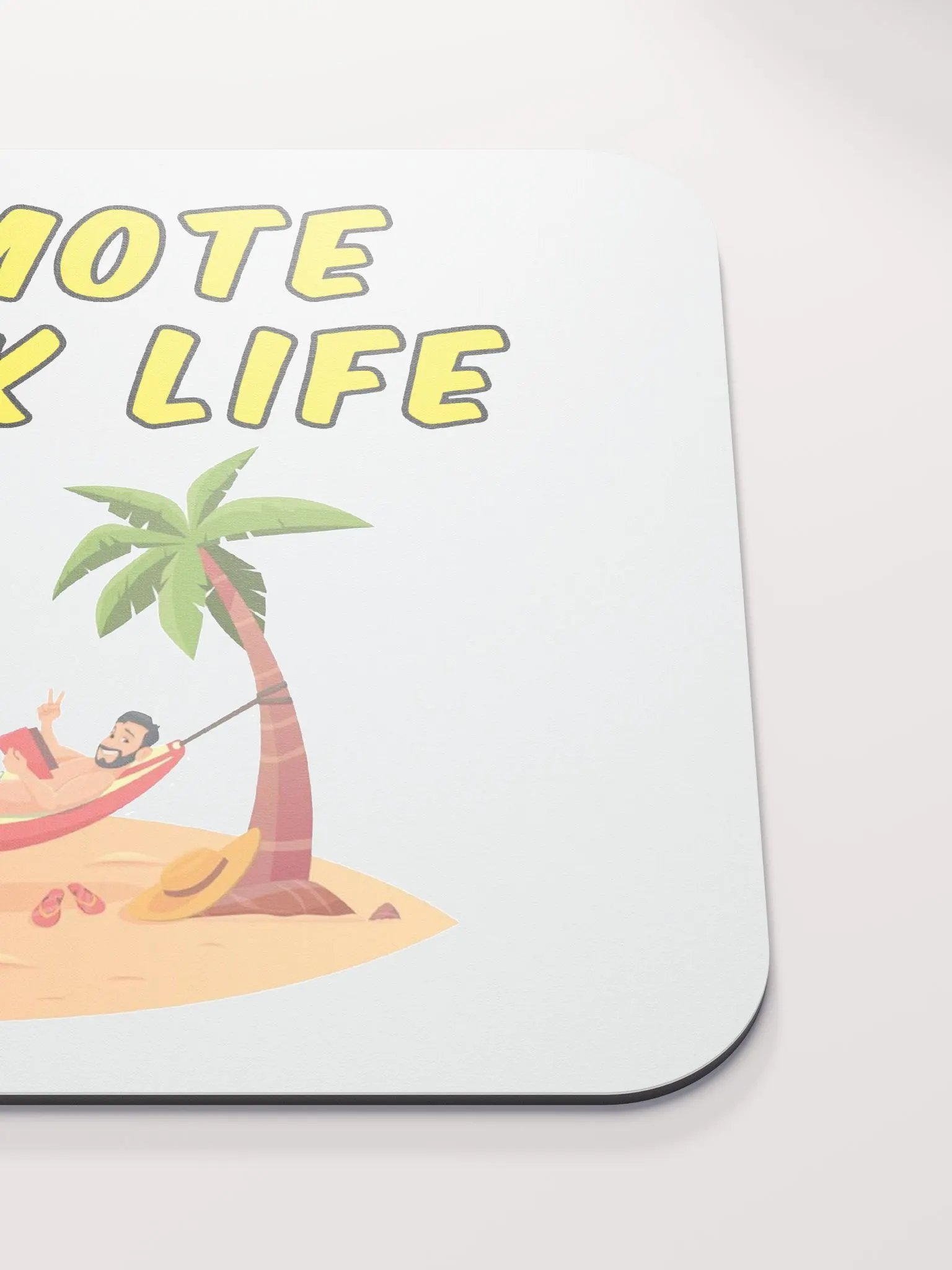 Remote Work Life Mousepad product image (5)
