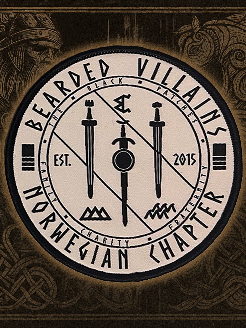 LIMITED EDITION BVNC Patch Black on White product image (1)