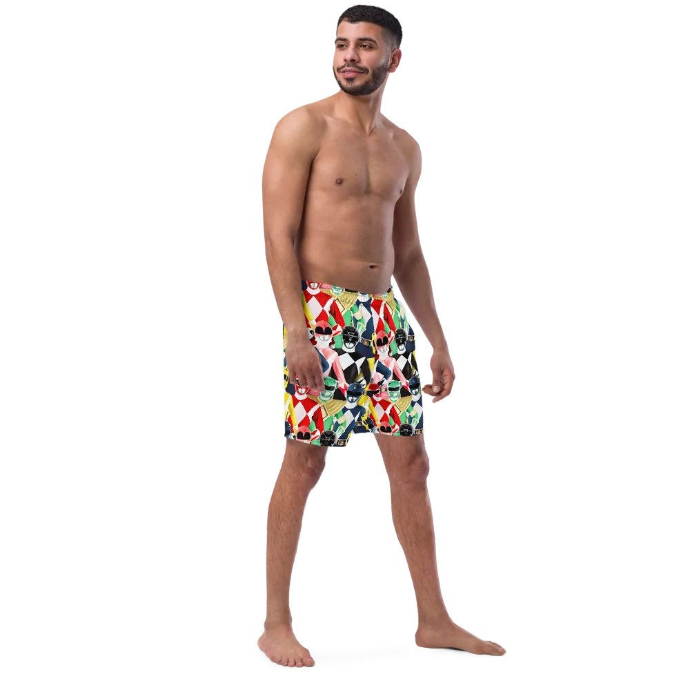 Retro Rangers All-Over Swim Trunks product image (5)