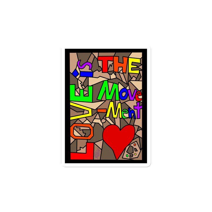 Love Is The Movement: Rainbow (Magnets) product image (2)