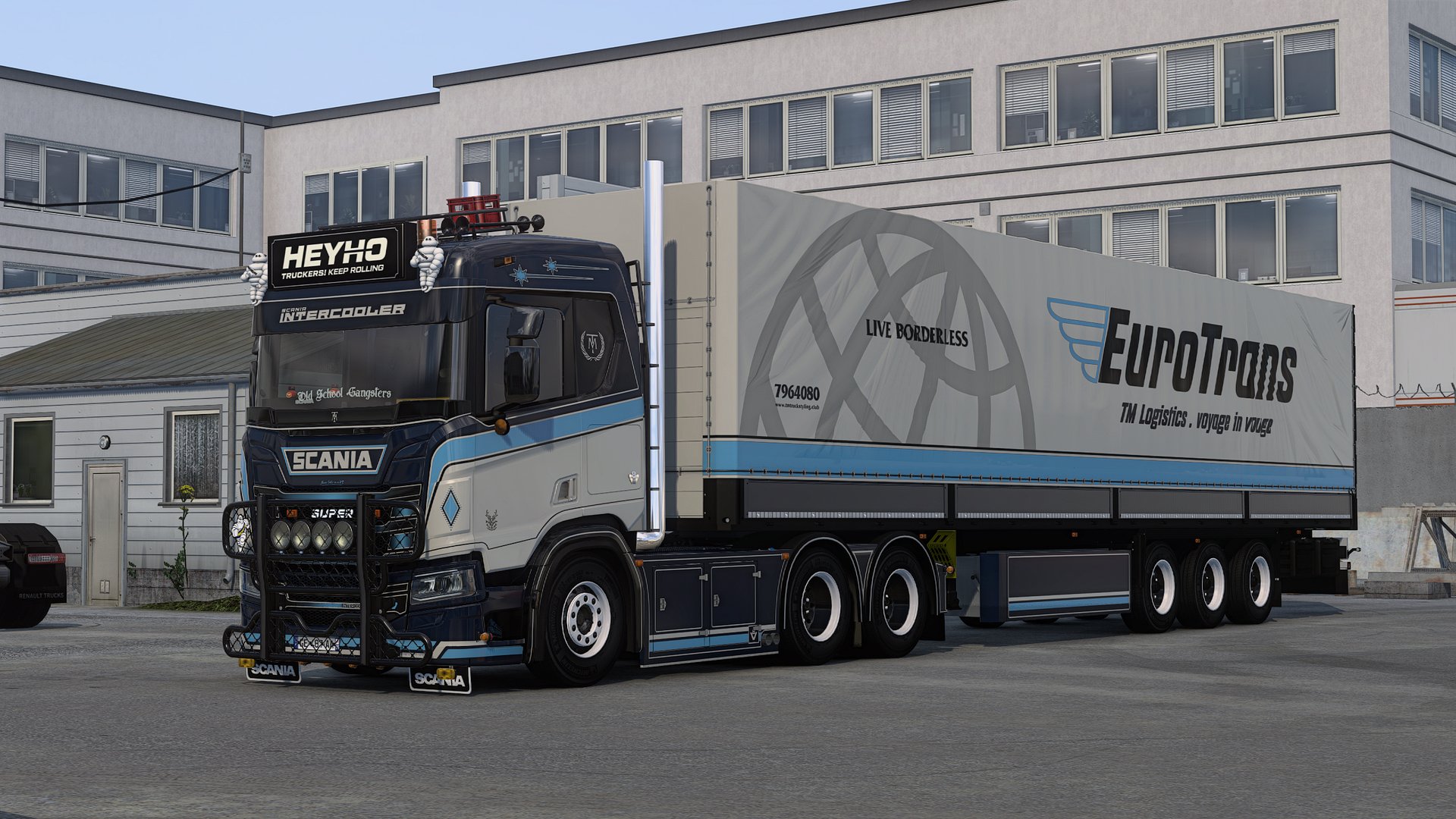 ETS2 TM Scania PGRS (SCS & Eugene) + FREE Trailers - Multicolor Skin Pack (Paintjob only) product image (8)