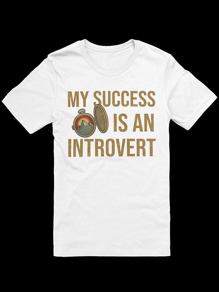 My Success is an Introvert – Lightweight fabric (4.2 oz) product image (1)