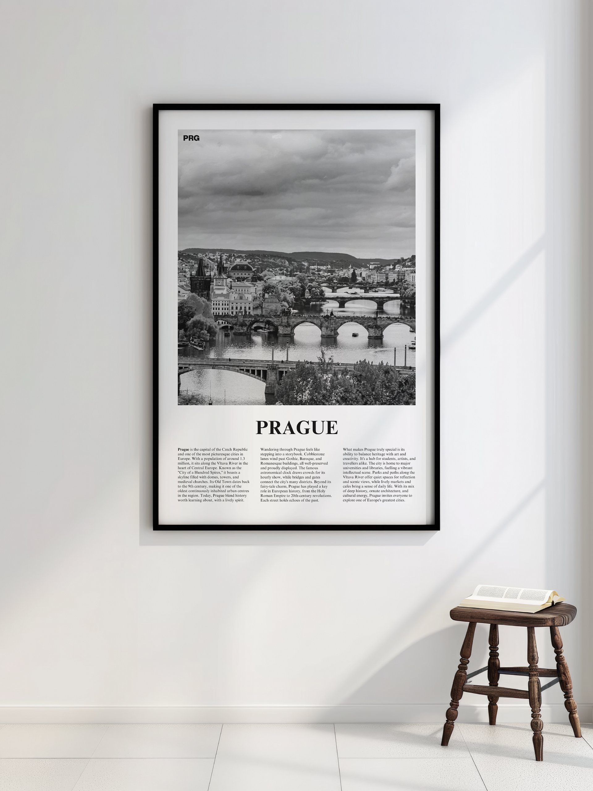 Prague 04 Newspaper Poster product image (2)
