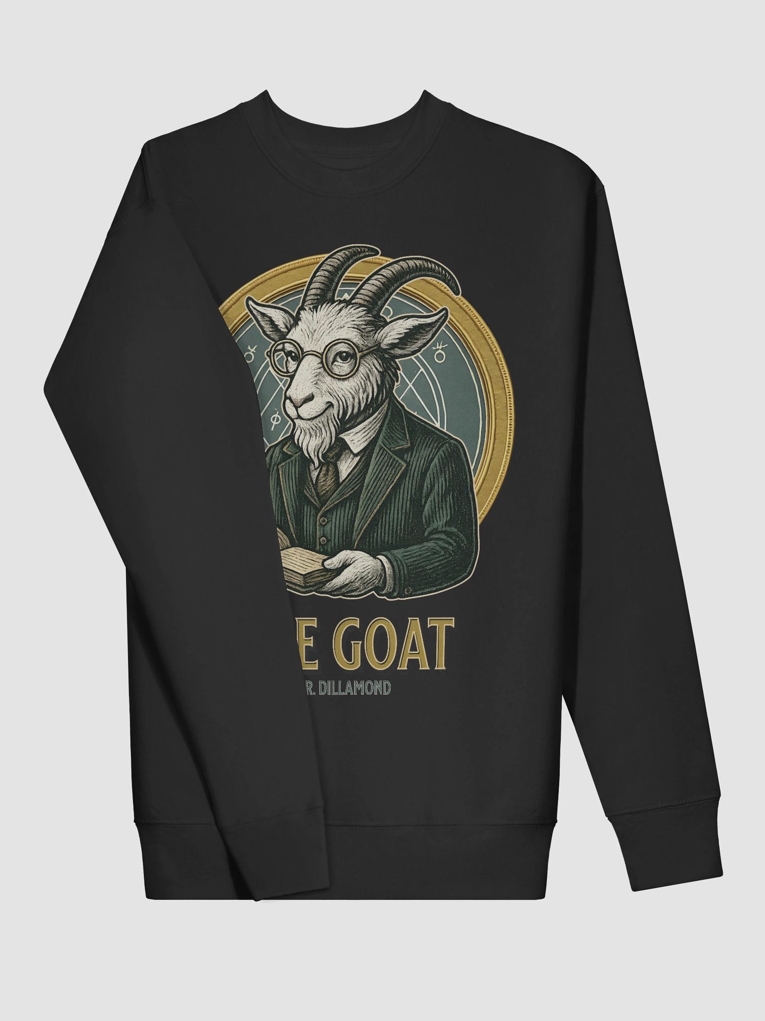Dr. Dillamond "The GOAT" Broadway Sweatshirt – Premium Fleece Crewneck product image (3)