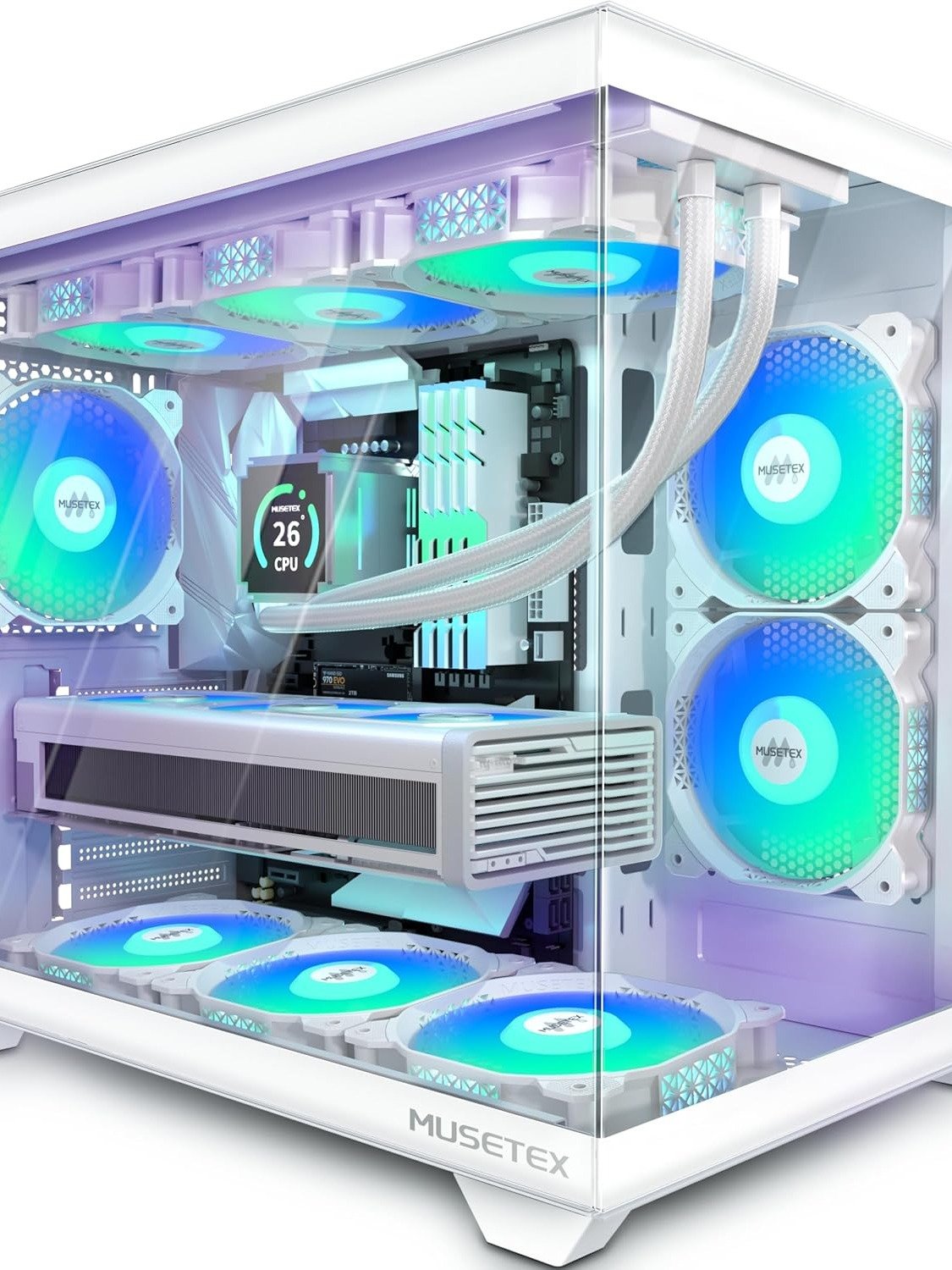 PC Gamer FrostClaw XT - Ryzen 5 9600X+ RX 9060XT 16GB + Gigabyte B650M + DDR5 32GB product image (3)