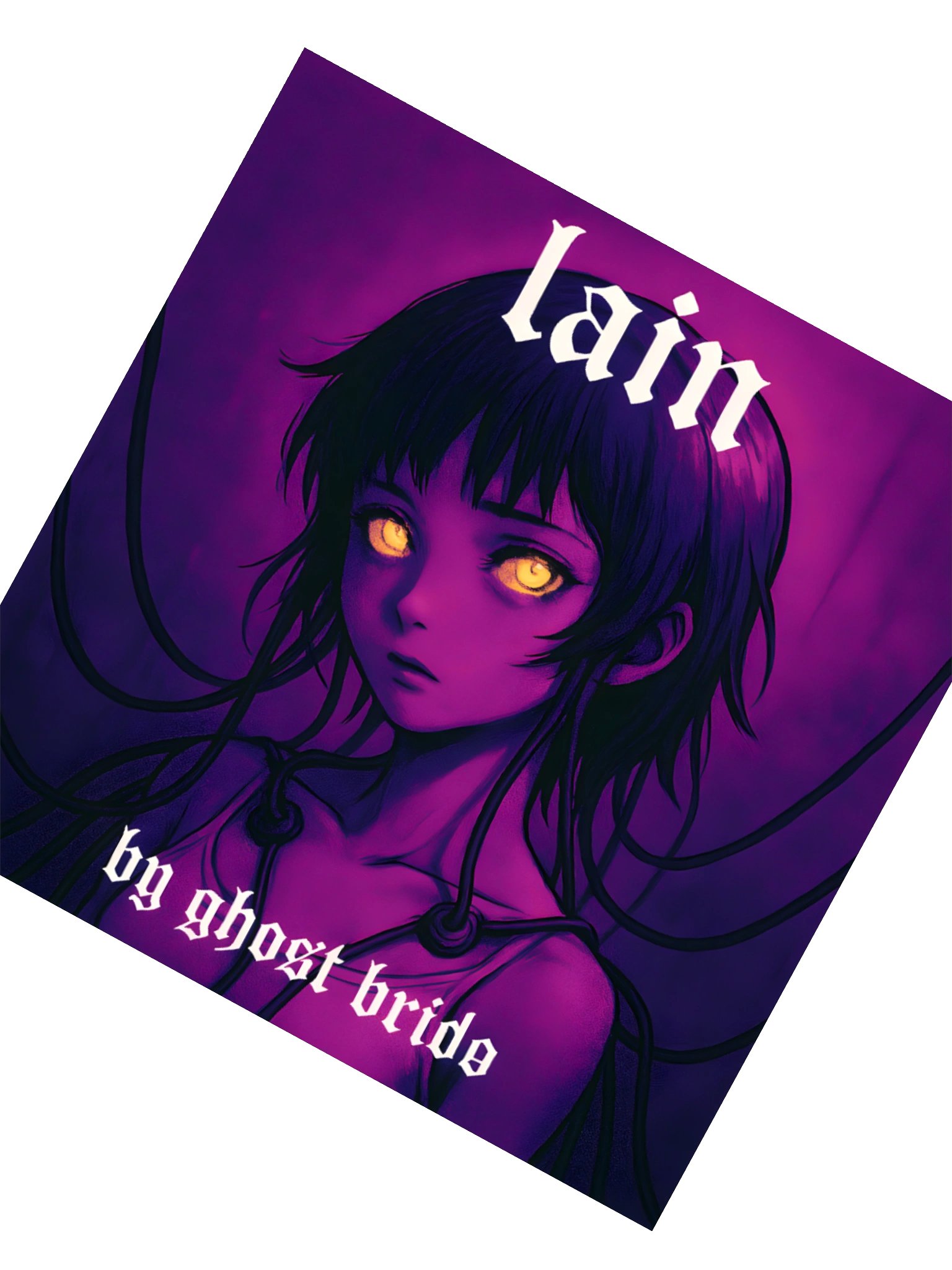 ghost bride lain sticker product image (2)
