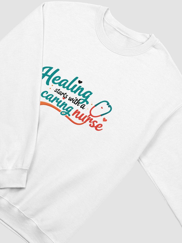 Healing Nurse Tribute Crewneck Sweatshirt product image (6)