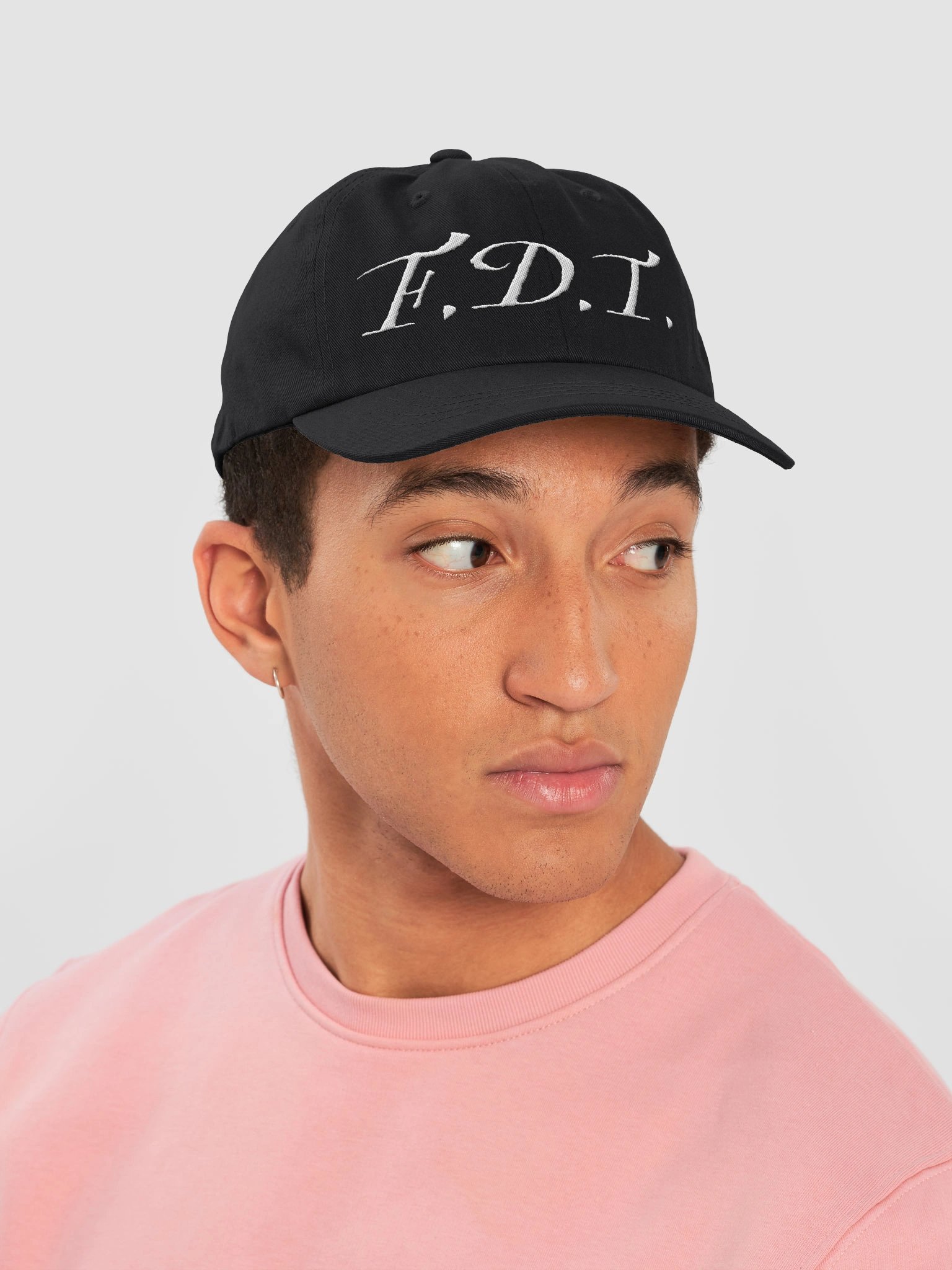 F.D.T. embroidered hat product image (6)