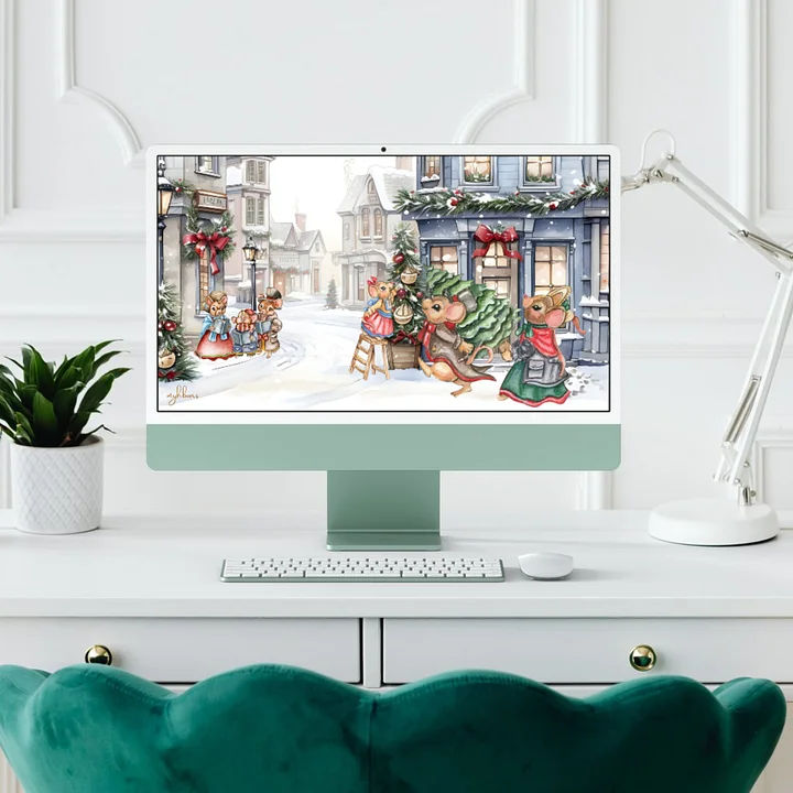 Prelude to Christmas Desktop, Laptop & Smart TV Digital Wallpaper product image (1)