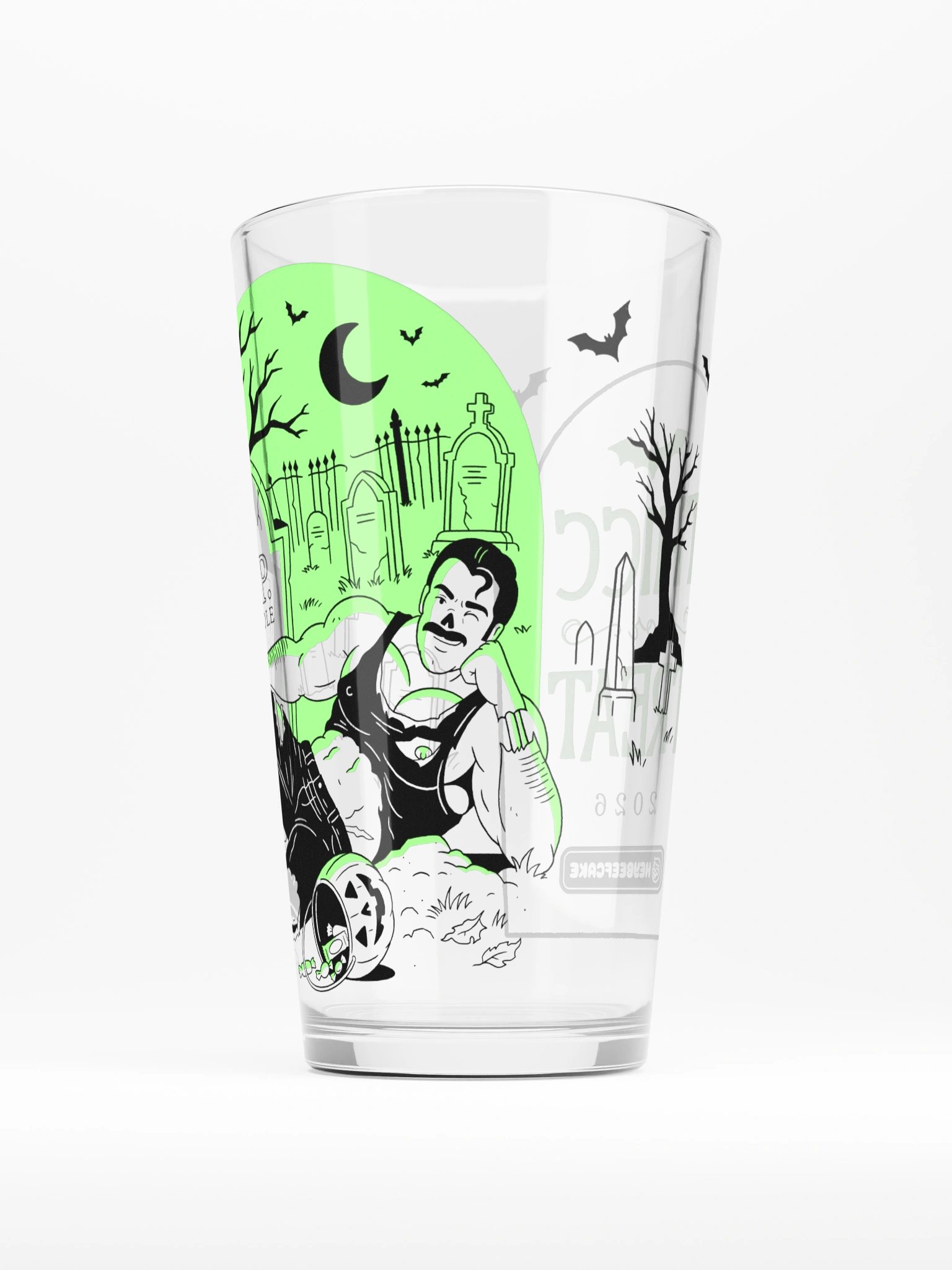 THICC or TREAT 2026 Pint Glass product image (3)