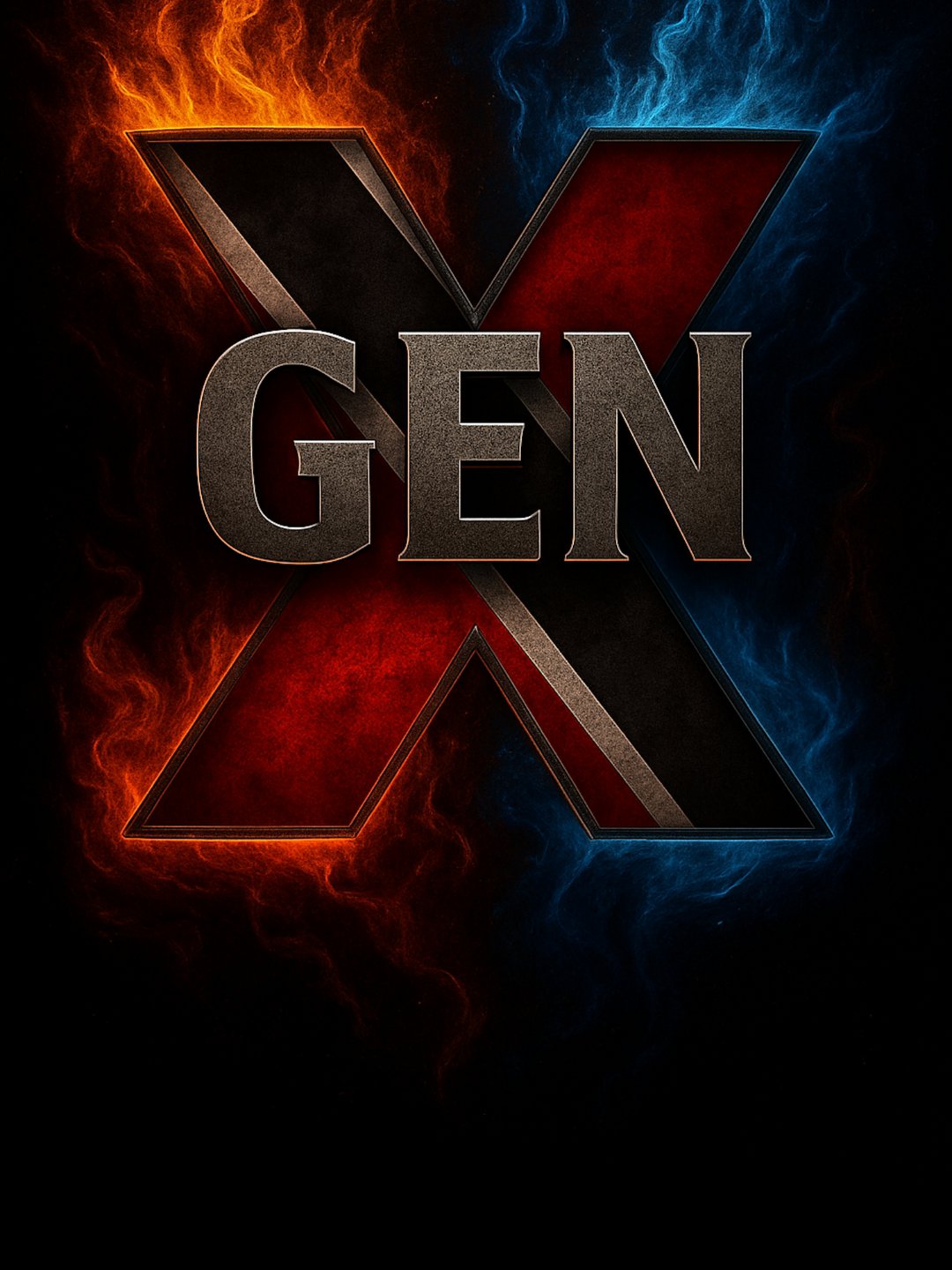 Trinidad GenX Flag with Flames product image (1)