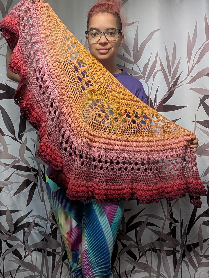 The Aphrodite Shawl (Crochet Pattern) product image (1)