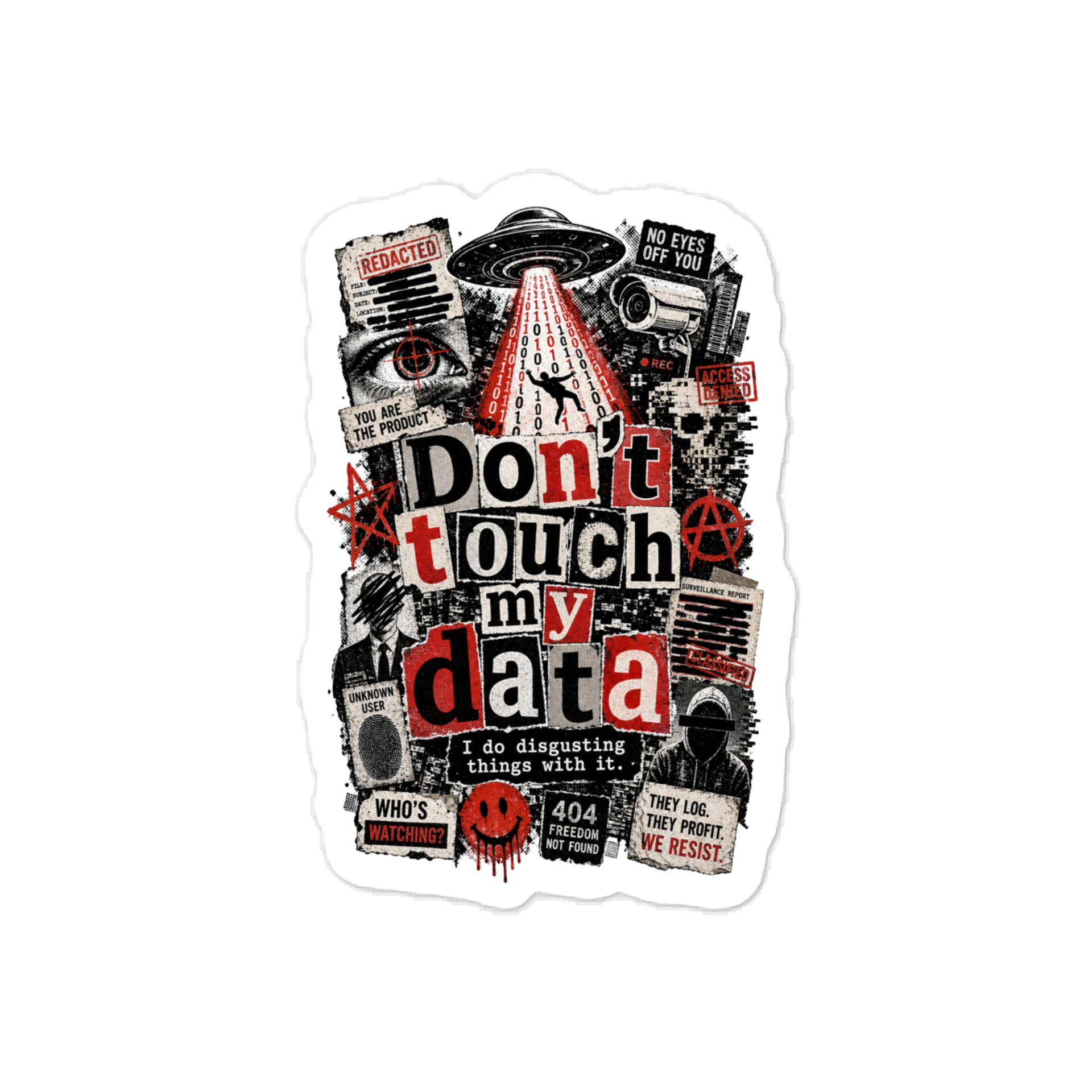Disgusting Data - Vinyl Decal product image (1)
