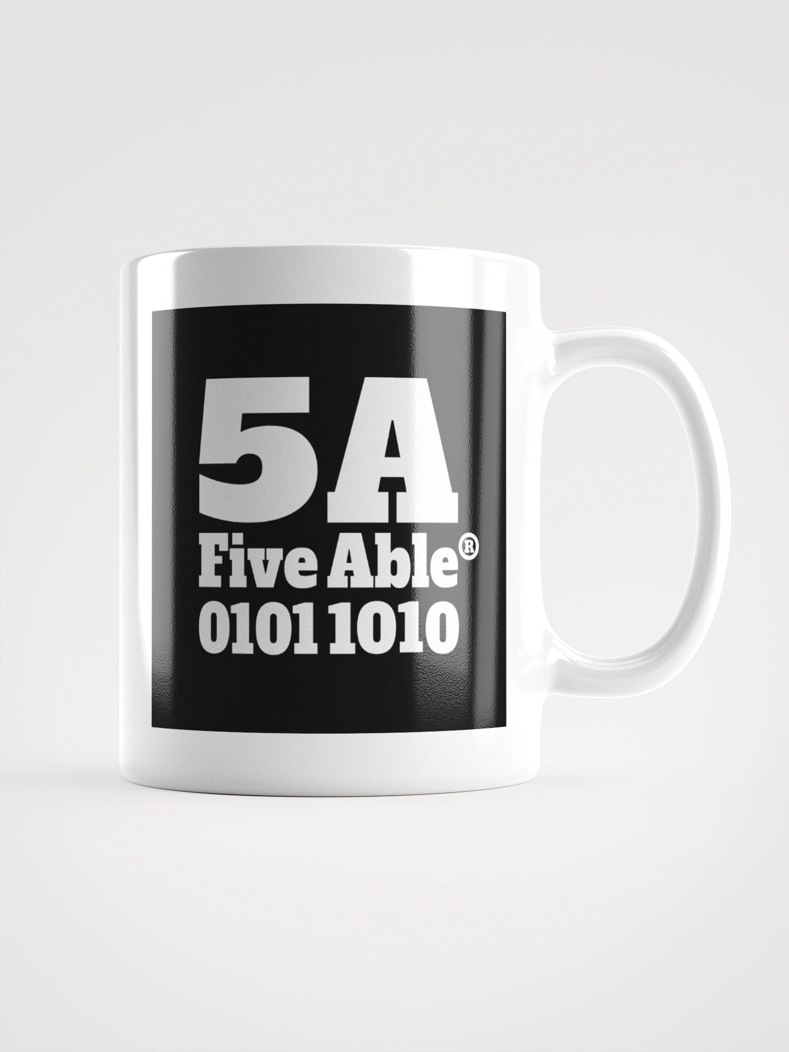 FiveAble® Mug - Monochrome product image (3)