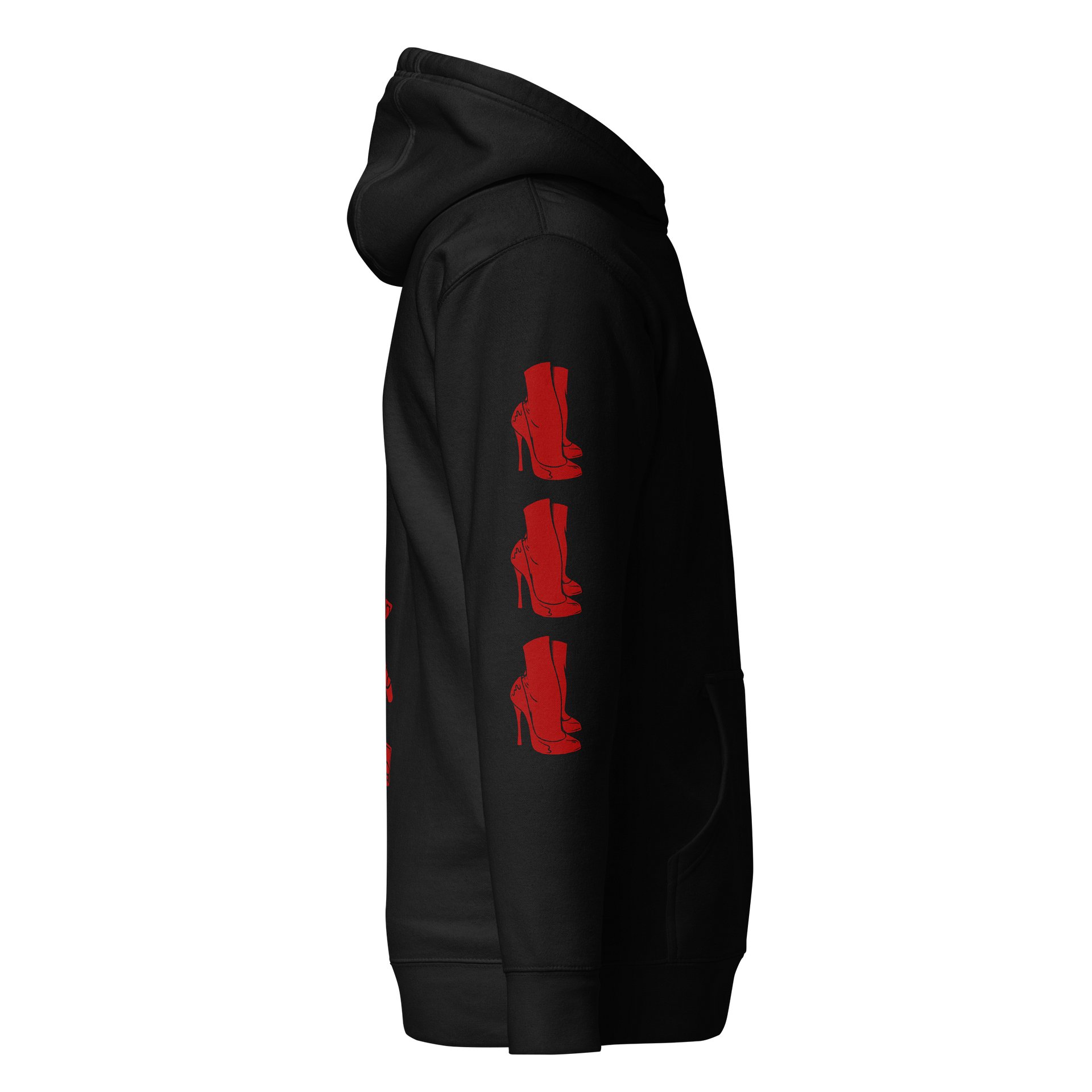 Scarlet hoodie - blood red product image (2)