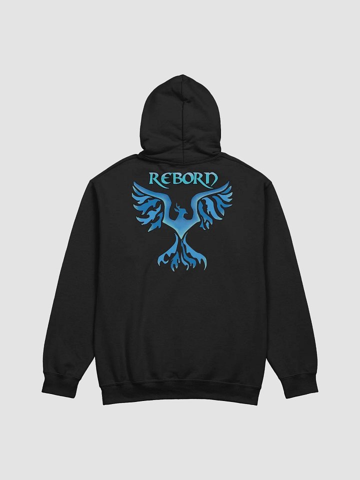 Back Print Ice Reborn phoenix Hoodie product image (2)