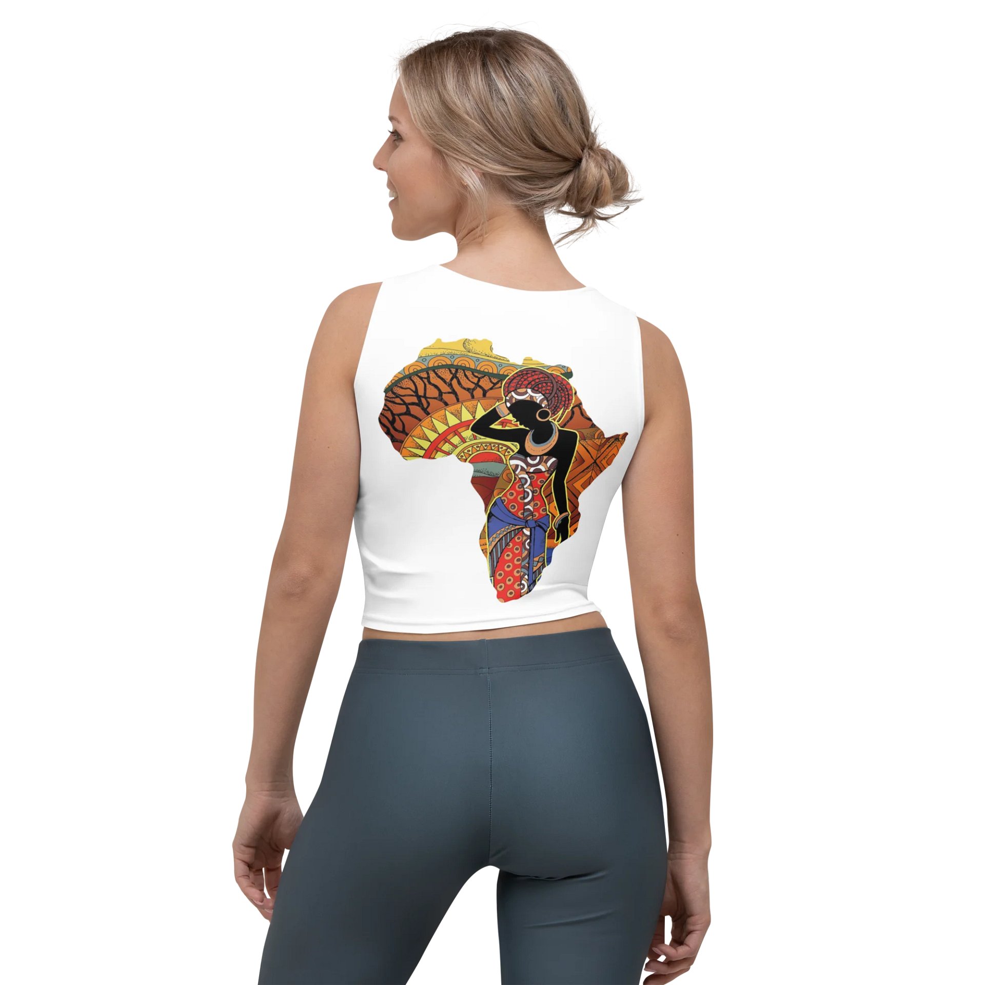 Vibrant Headdress Crop Top product image (2)