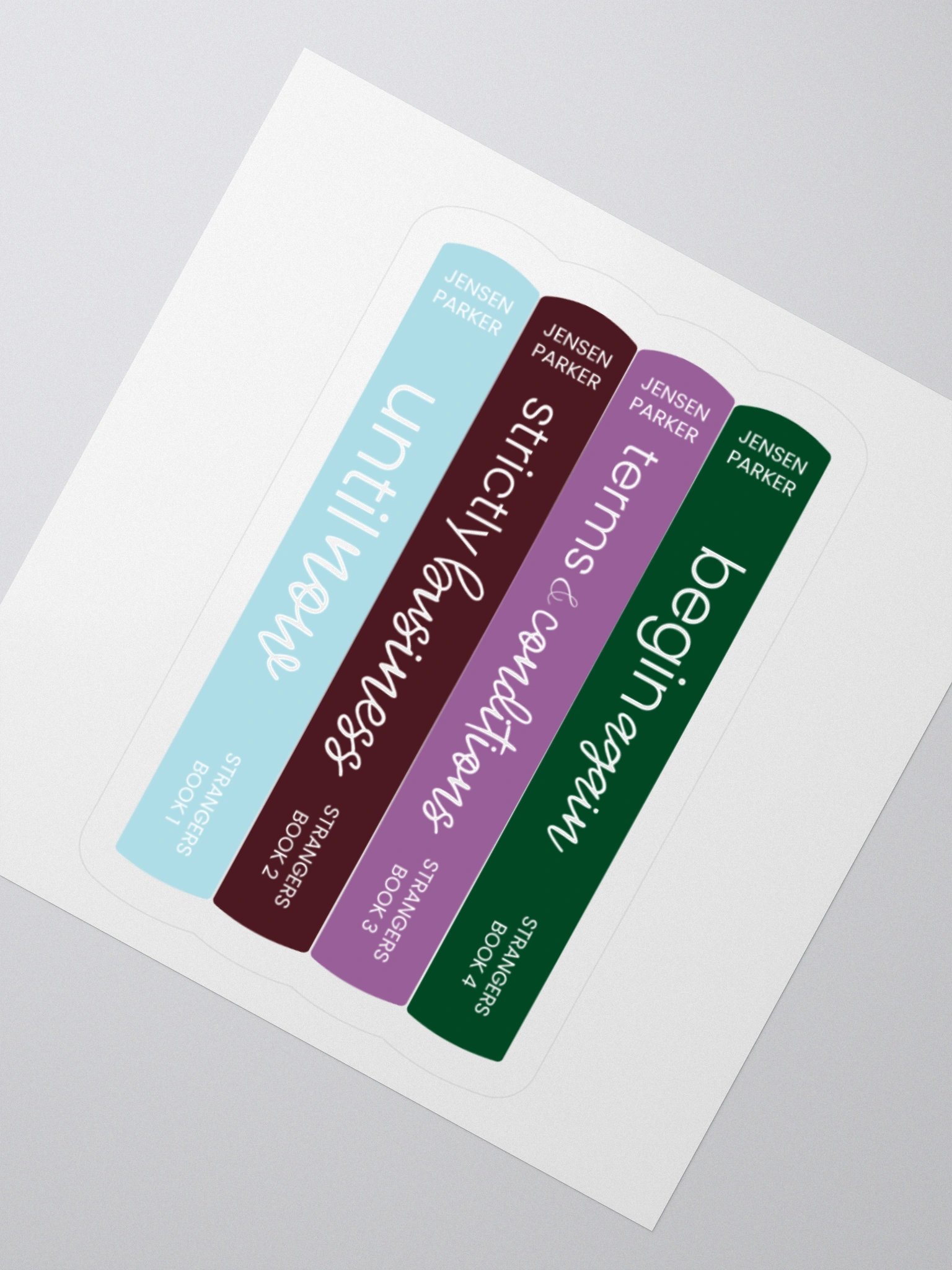 Strangers Spines Sticker product image (2)