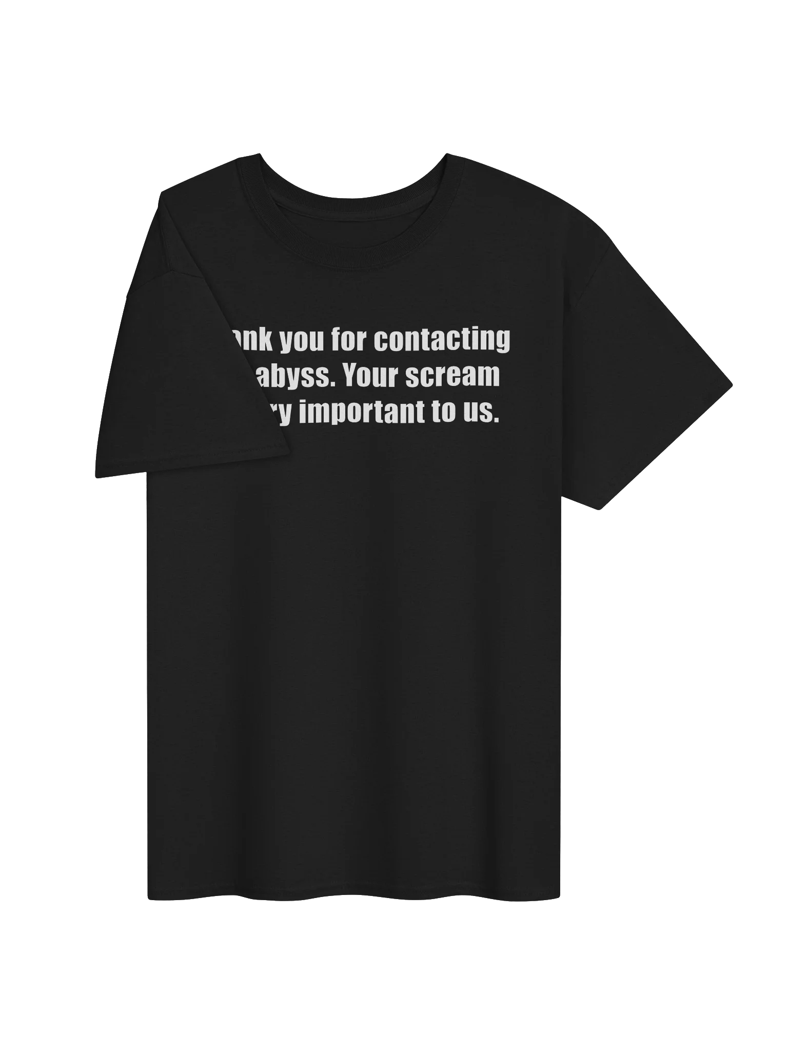 Thank you for contacting the abyss. Your scream is very important to us. product image (28)