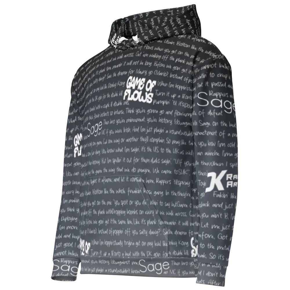Game of Flows - DK Rap Artist & Sage - G.O.T. GREY - Unisex Hoodie product image (1)