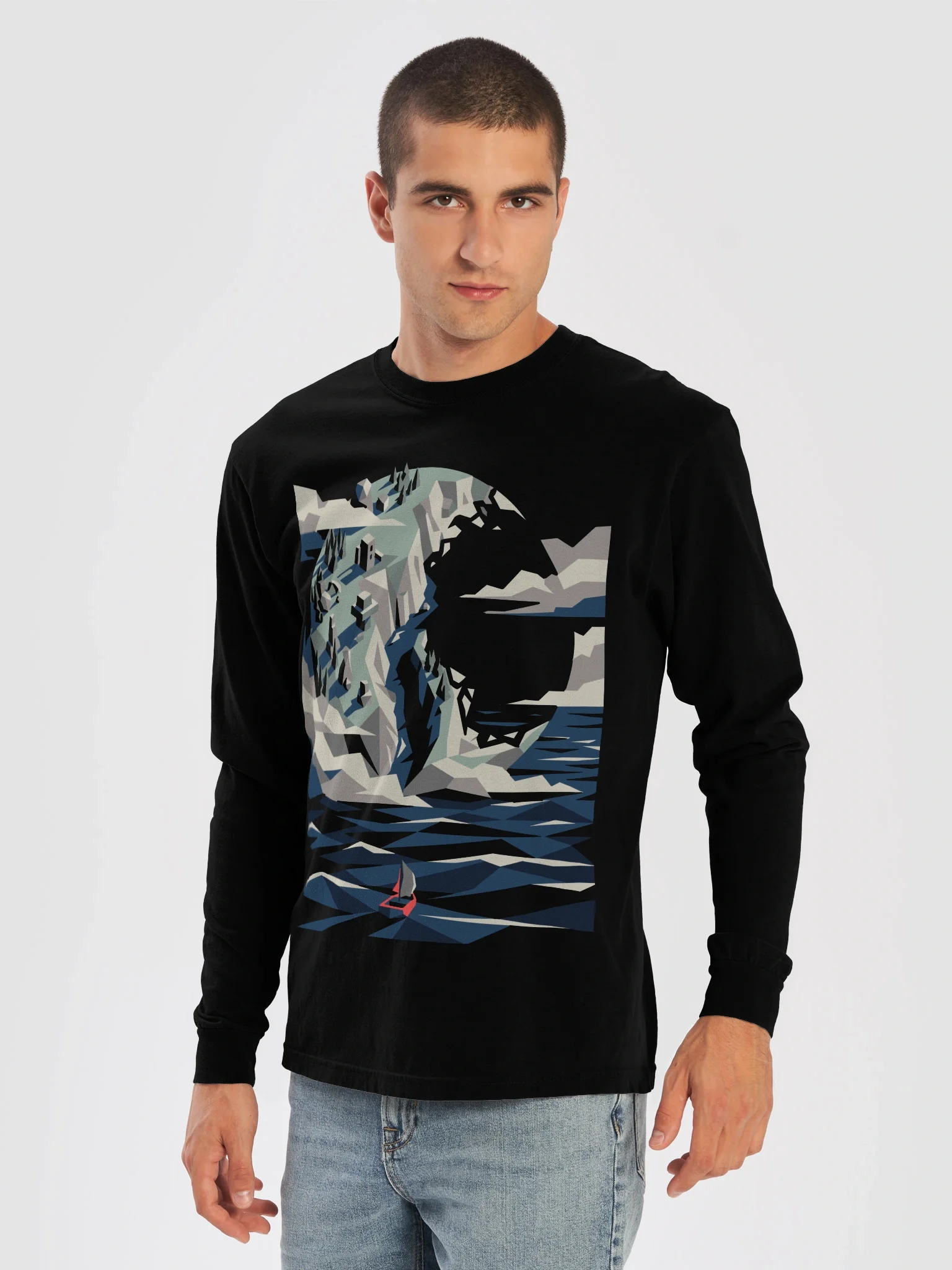 Sphere & Sea Long Sleeve, view 5