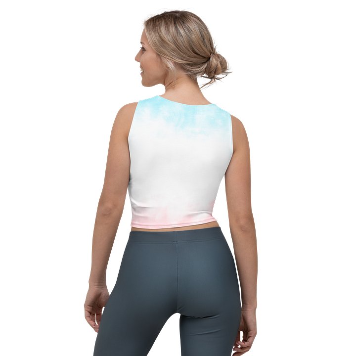 Tropical Flamingo Crop Top Tee product image (2)