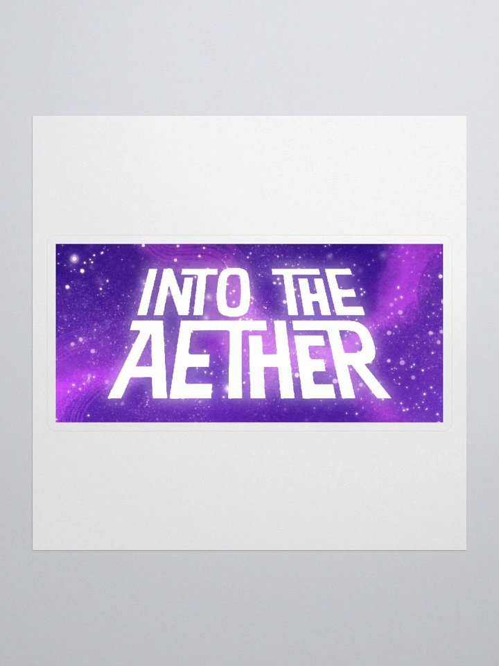 Into the Aether Logo | Sticker product image (1)