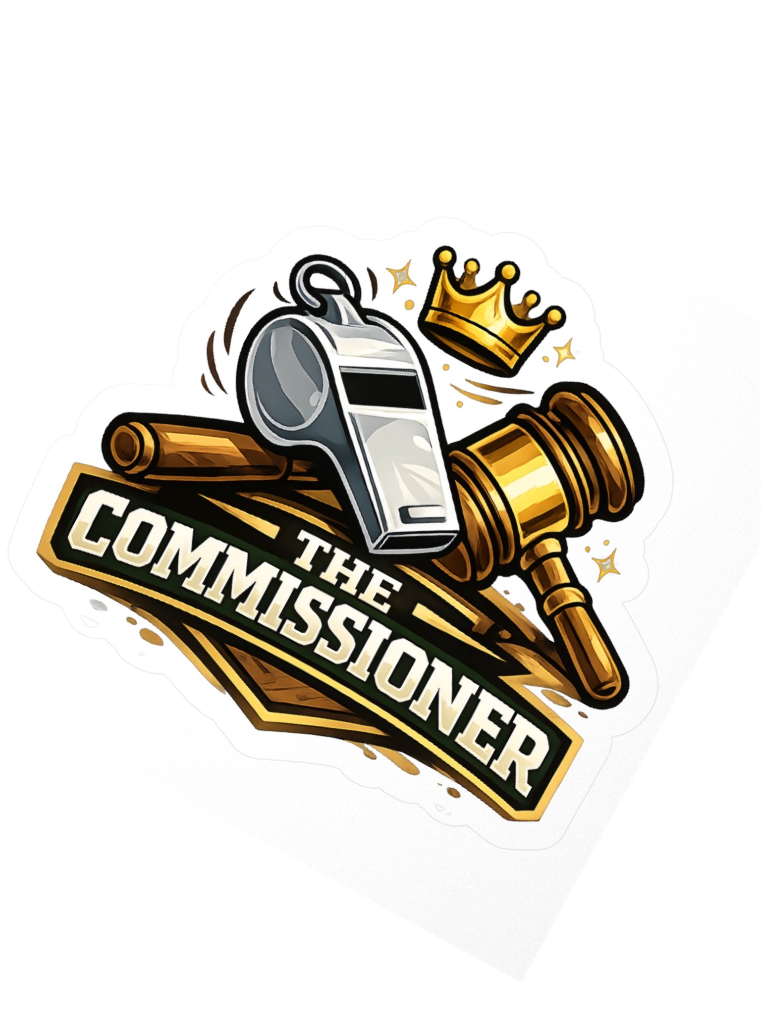 The Commissioner Sticker product image (2)