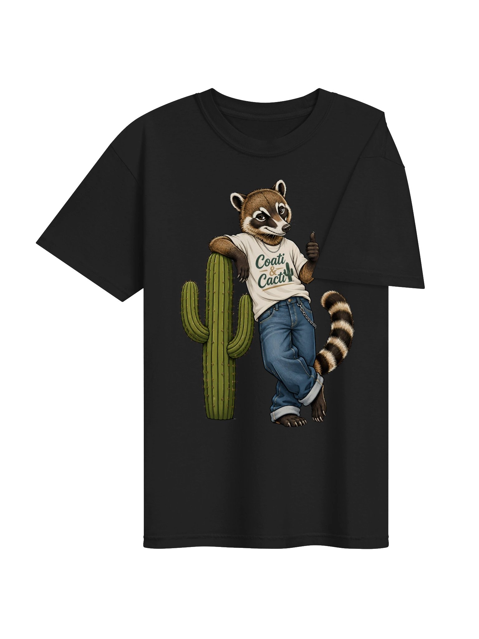 Coati & Cacti Coatimundi Tee product image (4)