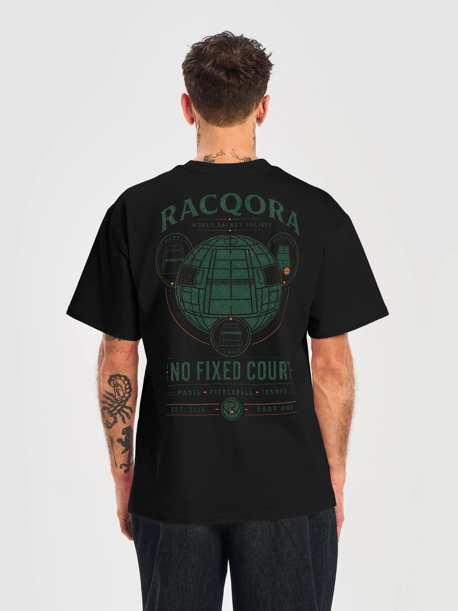 No Fixed Court Heavyweight Tee — Drop 001 product image (7)