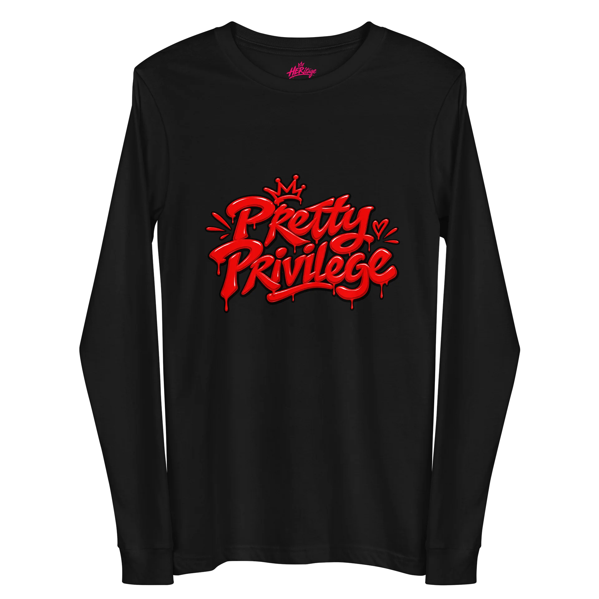 HERitage Pretty Privilege Long Sleeve In Red product image (3)