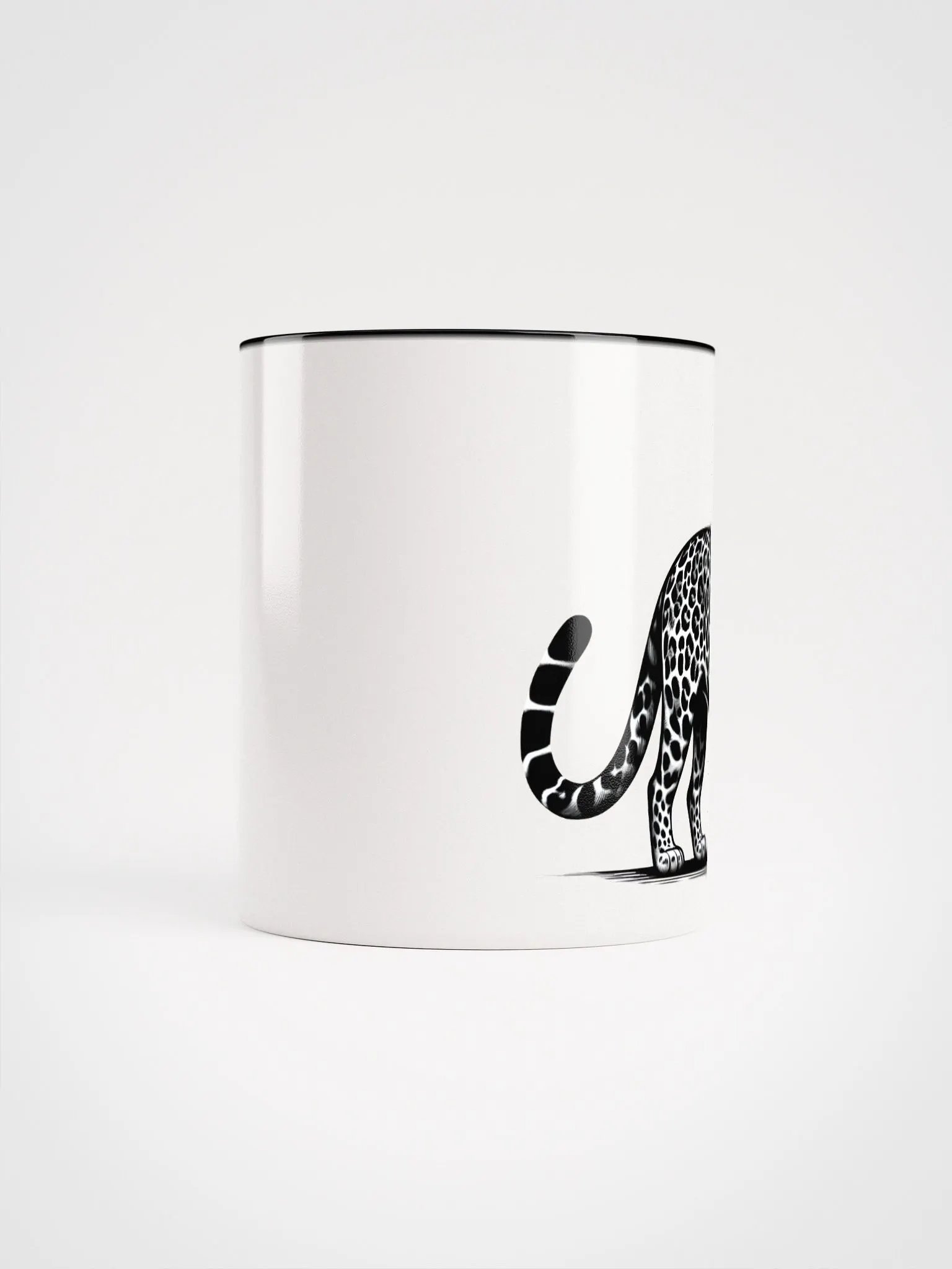 Wild Elegant Leopard Ceramic Mug product image (4)