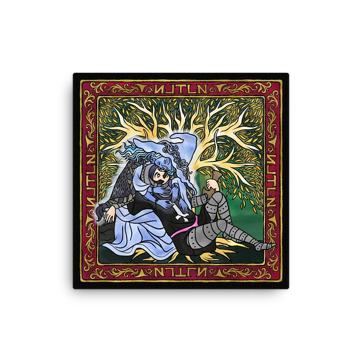 Sir Smegley and The Maiden - Canvas product image (2)