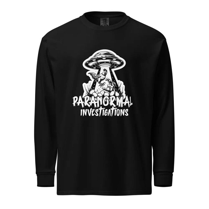 UFO Chicken Abduction Long Sleeve Shirt product image (1)