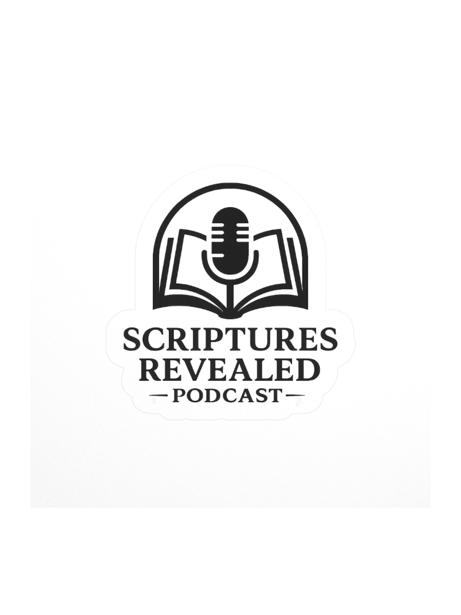 Scriptures Revealed Podcast Logo Stickers product image (1)