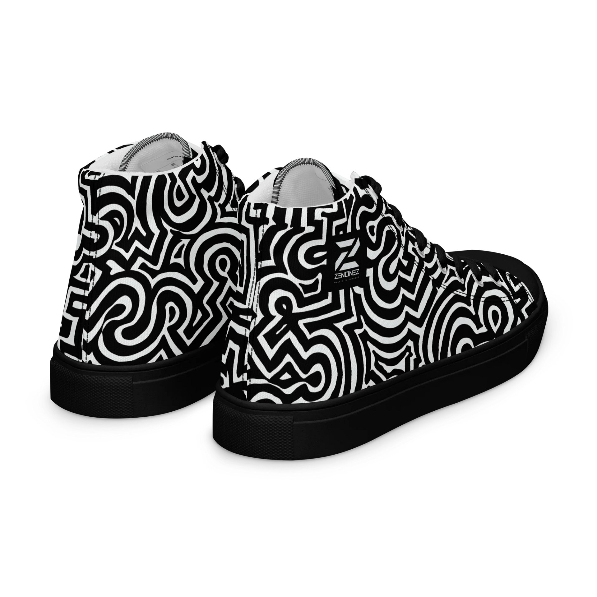Optical Allusion Women's High Tops product image (7)