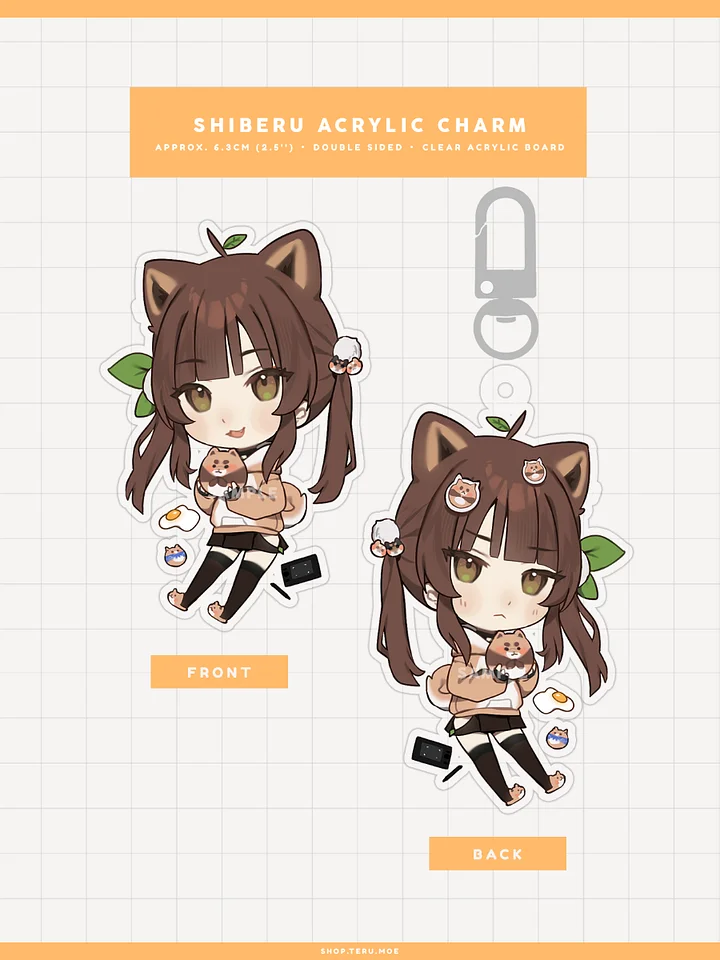 Shiberu Acrylic Charm product image (2)