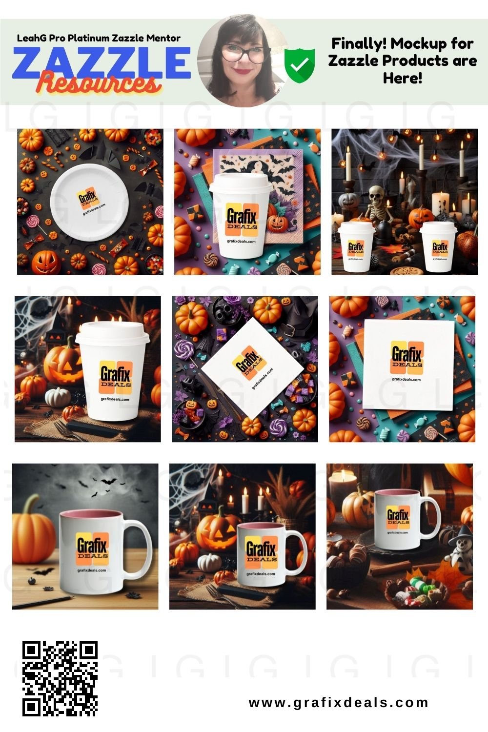 Zazzle Resources - Halloween Themed Mockups for Products product image (2)
