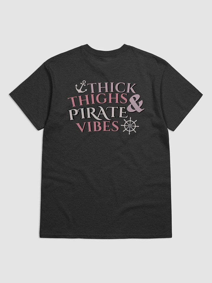 Thick Thighs & Pirate Vibes Graphic Tee product image (8)