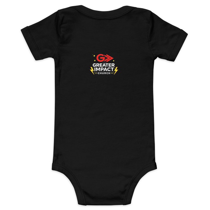 Greater IMPACT Church Baby Onesie product image (2)