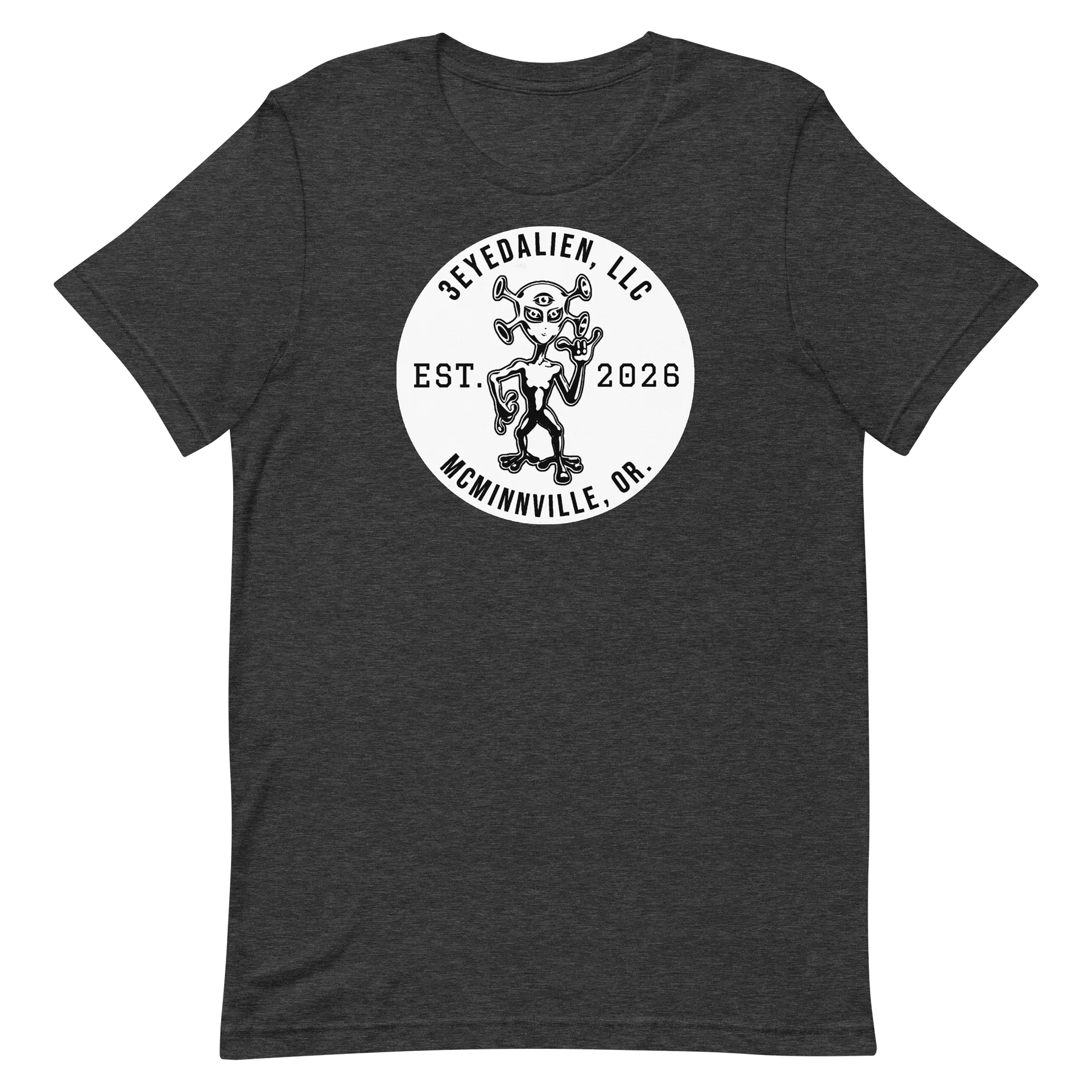 3 EYED ALIEN, LLC - Alien Shaka Logo Tee product image (2)