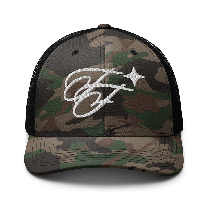 F&F Camouflage Trucker Hat (WHT) product image (1)