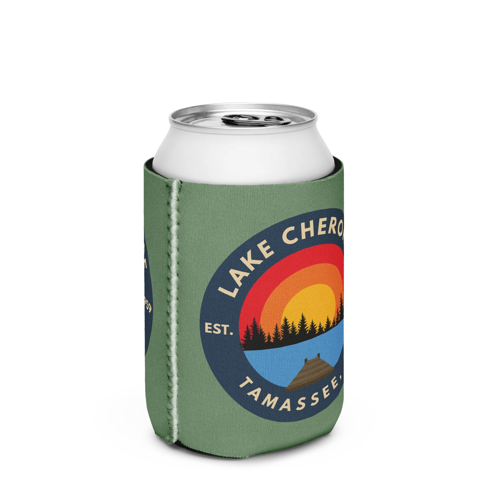 Lake Cherokee Sunset Koozie product image (3)