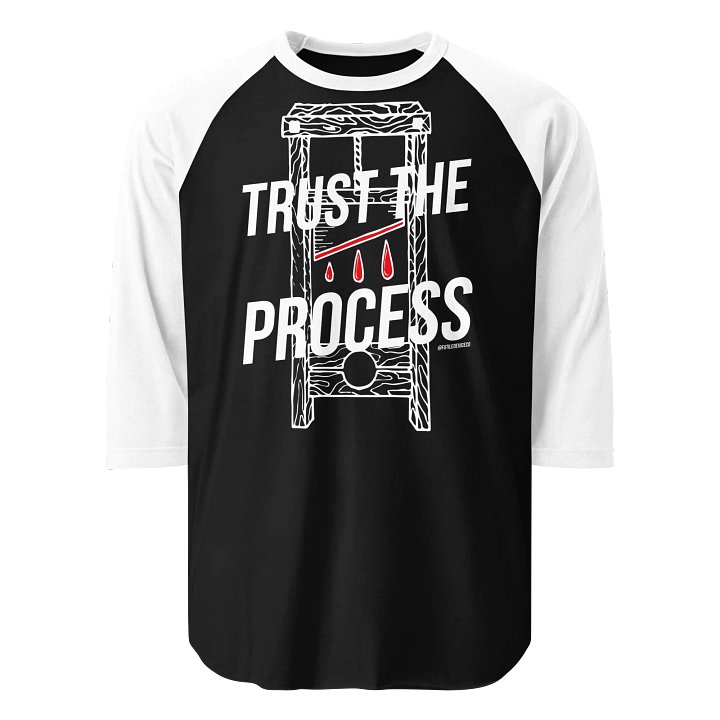 FUTILE DEVICE: TRUST THE PROCESS (BASEBALL TEE) product image (1)