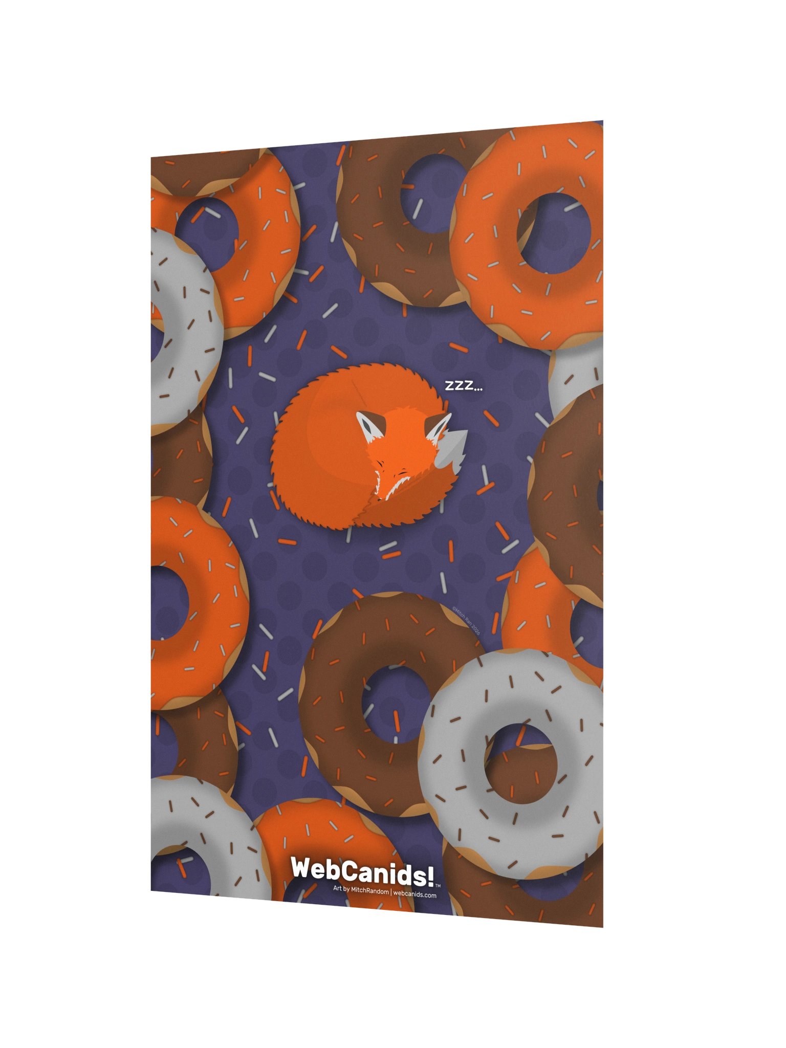 Tiny Donut Fox Poster product image (2)
