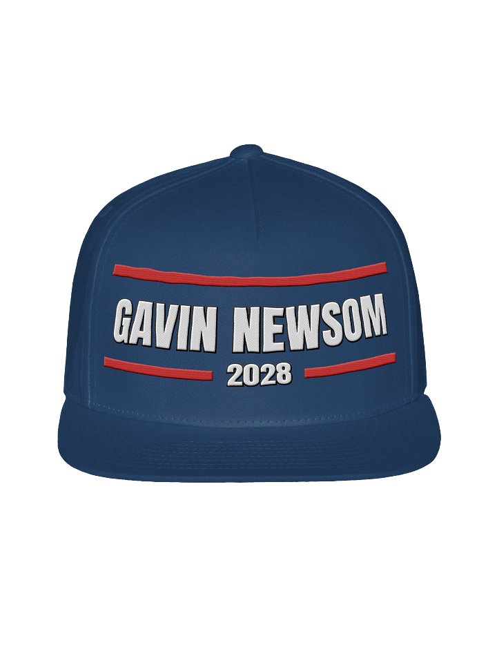 GAVIN NEWSOM 2028 Snapback Cap product image (1)