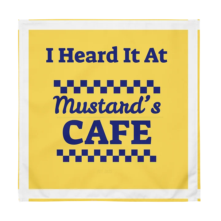 Mustard's Diner Napkins product image (2)